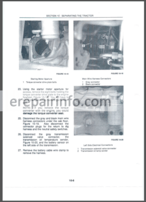 Photo 12 - New Holland 455C 555C 655C Repair Manual
