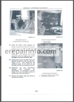 Photo 1 - New Holland 455C 555C 655C Repair Manual