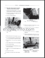 Photo 6 - Ford New Holland 1320, 1520, 1620, 1715, 1720 Service Manual Tractors