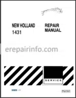Photo 2 - New Holland 1431 Repair Manual Disc Mower