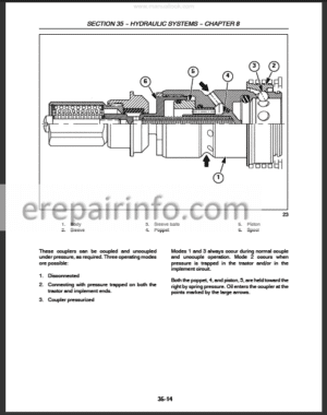 Photo 6 - New Holland 70 70A Repair Manual Tractor