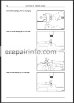 Photo 5 - New Holland B100C B100CLR B100CTC B110C B110CTC B115C Repair Manual