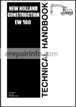 Photo 2 - New Holland EW160 Technical Handbook