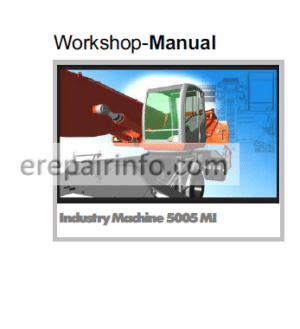 Photo 4 - Terex Atlas 5005MI Workshop Manual Industry Machine
