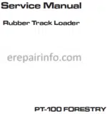 Photo 2 - Terex PT-100 Service Manual Rubber Track Loader
