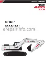 Photo 2 - Terex TXC420 LC1 Shop Manual Hydraulic Excavator