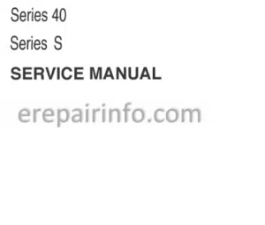 Photo 1 - Ford New Holland 40 S Service Manual