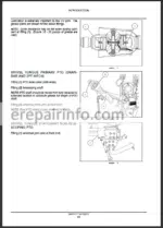 Photo 4 - New Holland H7230 H7330 Service Manual Discbine Mower