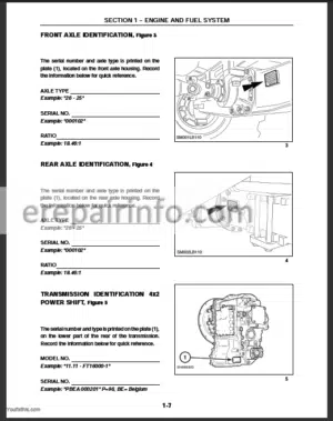 Photo 8 - New Holland LB115B Service Manual