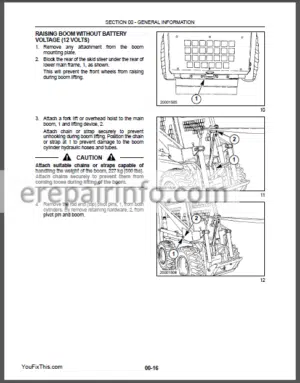 Photo 9 - New Holland LS120 LS125 Repair Manual