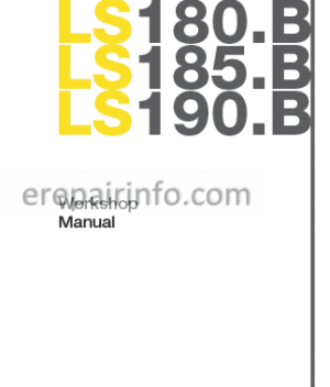 Photo 4 - New Holland LS180.B LS185.B LS190.B Worshop Manual