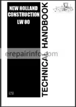 Photo 2 - New Holland LW80 Service Manual