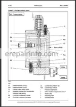 Photo 5 - New Holland MH6.6 MH8.6 Workshop Manual Hydraulic Excavator