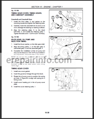 Photo 7 - New Holland TC29D TC33D Repair Manual