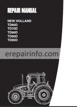 Photo 12 - New Holland TD60D TD70D TD80D TD90D TD95D Service Manual