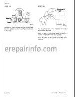 Photo 3 - Case 1840 Service Manual Skid Steer Loader 8-11093