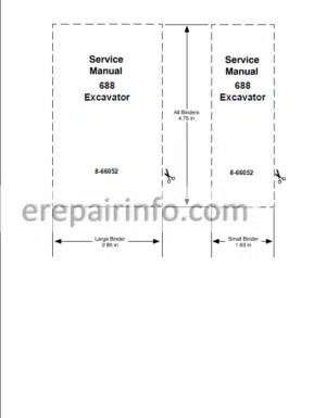 Photo 12 - Case 688 Service Manual Excavator