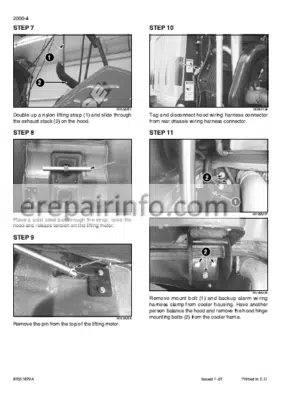 Photo 4 - Case 821E Workshop Manual Wheel Loader