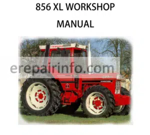 Photo 7 - Case 856XL Workshop Manual