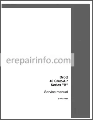 Photo 11 - Case Drott 40B Cruz-Air Service Manual