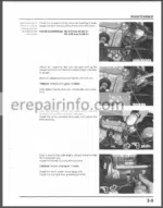 Photo 5 - Honda Rubicon TRX500FA Service Manual ATV