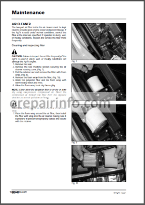Photo 14 - Massey Ferguson 250CC 300CC 400CC 500CC AgTV Repair Manual