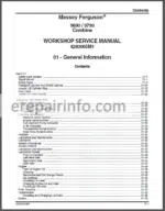 Photo 4 - Massey Ferguson 9690 9790 Workshop Service Manual Combine