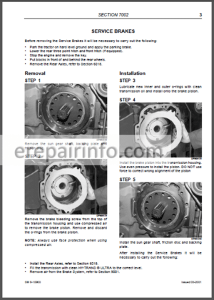 Photo 13 - McCormick MC80 MC90 MC100 MC115 Repair Manual