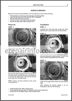 Photo 10 - McCormick MC80 MC90 MC100 MC115 Repair Manual