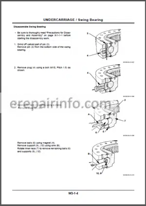 Photo 9 - Hitachi EX100-5 EX100M-5 EX110-5 EX110M-5 Workshop Manual