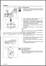 Photo 2 - Hitachi EX40U EX50U Workshop Manual