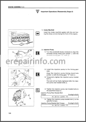 Photo 13 - Hitachi EX75UR-5 75US-5 Workshop Manual