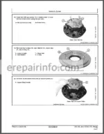 Photo 5 - JD 332 CT332 Technical Repair Manual TM2212