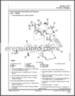Photo 2 - JD 332 CT332 Technical Repair Manual TM2212