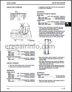 Photo 9 - JD 4200 4300 4400 Technical Repair Manual TM1677