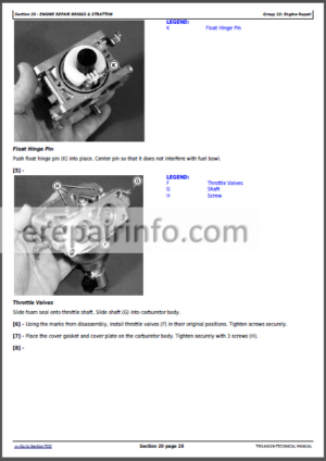 Photo 14 - JD Z525E Z535M Z540M Z535R Z540R Diagnostic and Repair Technical Manual TM140419