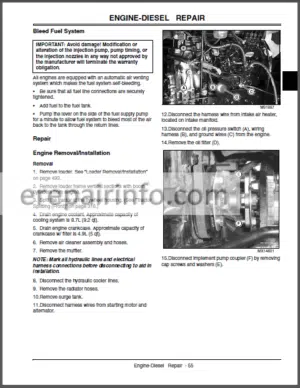 Photo 11 - JD 110 Technical Repair Manual TM1987