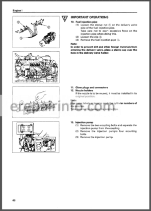 Photo 12 - Hitachi EX300-5 EX300LC-5 EX330LC-5 EX350H-5 EX350LCH-5 EX370-5 EX370HD-5 Workshop Manual