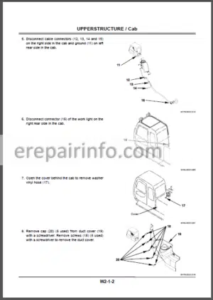 Photo 4 - Hitachi ZAXIS 450 450H 450LCH 460LCH Workshop Manual