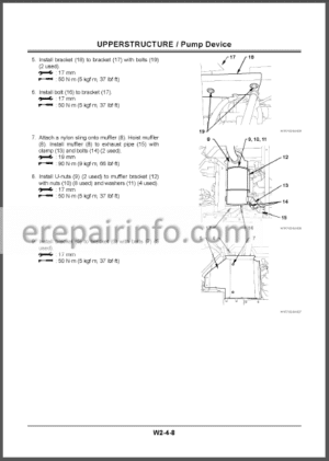 Photo 2 - Hitachi ZX110-3 Class 120-3 Class 135U-3 Class Service Manuals