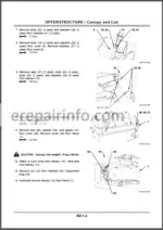 Photo 2 - Hitachi ZX 27U-3 30U-3 35U-3 Service Manuals