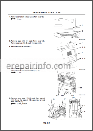 Photo 9 - Hitachi ZX 140W-3 Workshop Manual