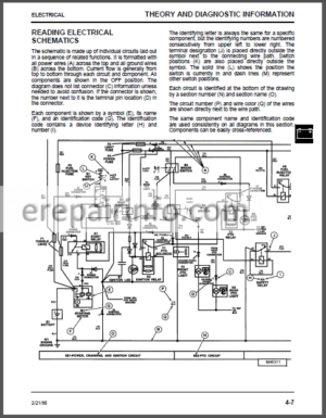 Photo 2 - JD 325 345 Technical Repair Manual Lawn And Garden Tractors TM1574