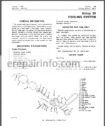 Photo 3 - JD 1520 Technical Repair Manual TM1012
