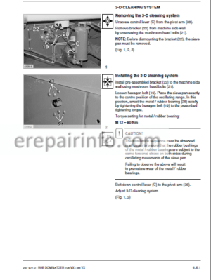 Photo 5 - Claas Dominator 108VX 98VX 88VX Repair Manual