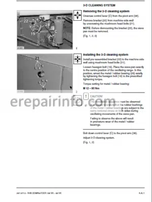 Photo 12 - Claas Dominator 108VX 98VX 88VX Repair Manual
