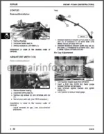 Photo 2 - JD 240 245 260 265 285 320 Technical Manual Lawn And Garden Tractors TM1426