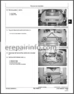 Photo 2 - JD 310G Technical Repair Manual and Parts Manual Backhoe Loader TM1886