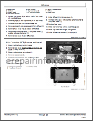 Photo 10 - JD 350DLC Operation & Test Technical Manual TM2359