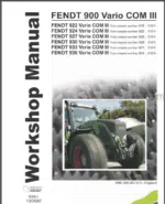 Photo 4 - Fendt 922 924 927 930 933 936 Vario Com III Workshop Manual Tractor